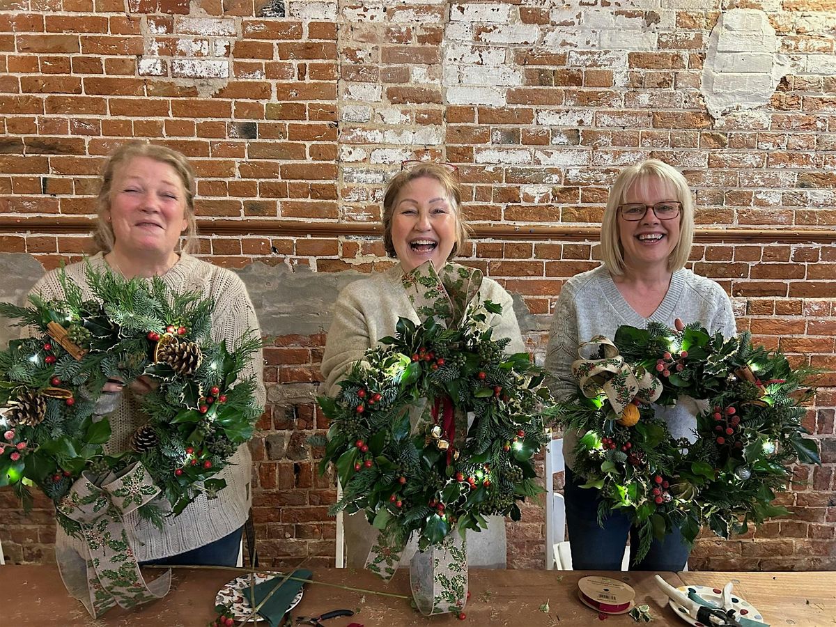 Traditional Christmas Wreath Workshop @ Dairy Barns Hickling NR12 0BE