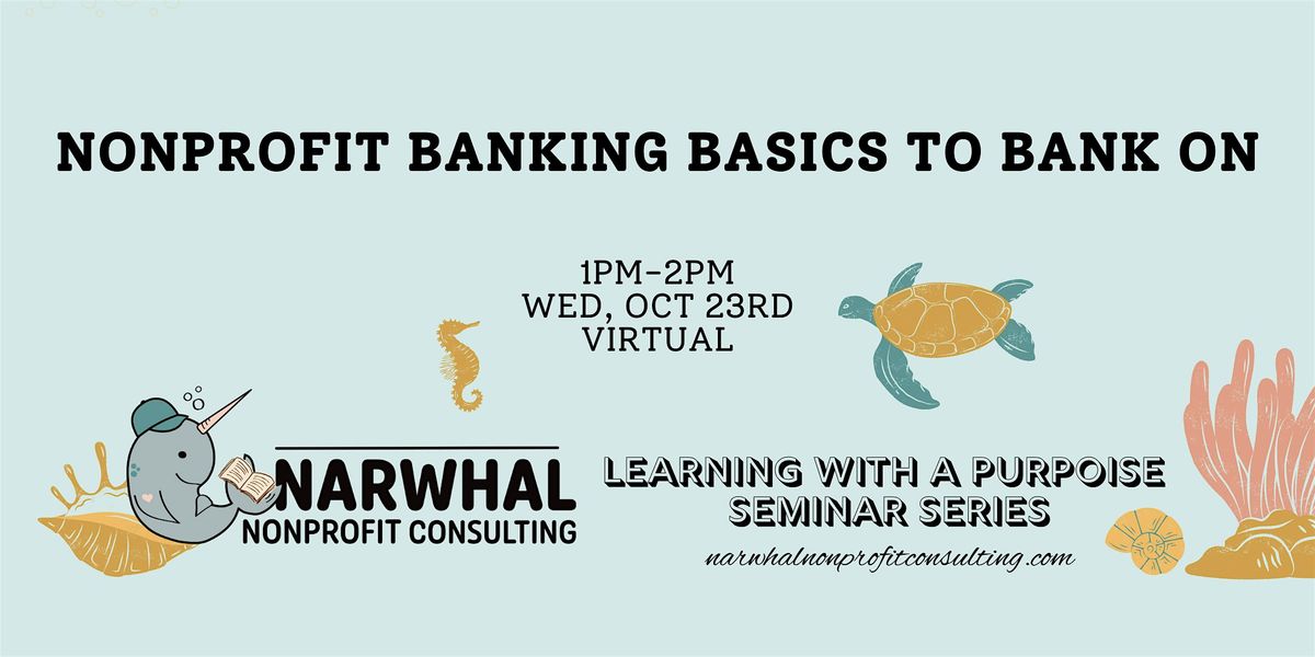 Nonprofit Banking Basics to Bank On