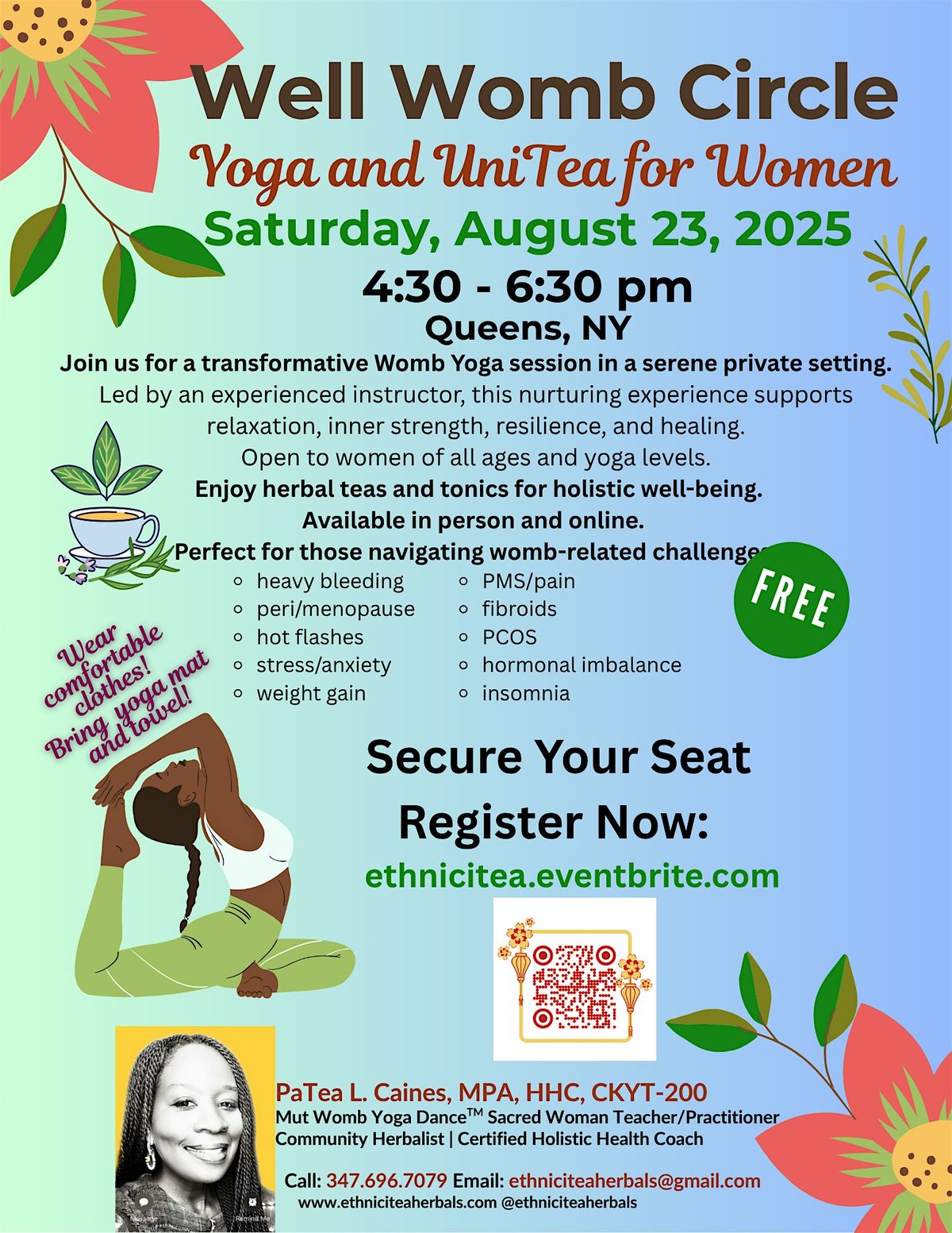 Well Womb Circle: Yoga & UniTea for Women