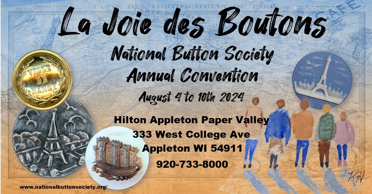 The 2024 National Button Society Convention-La Joie des Boutons