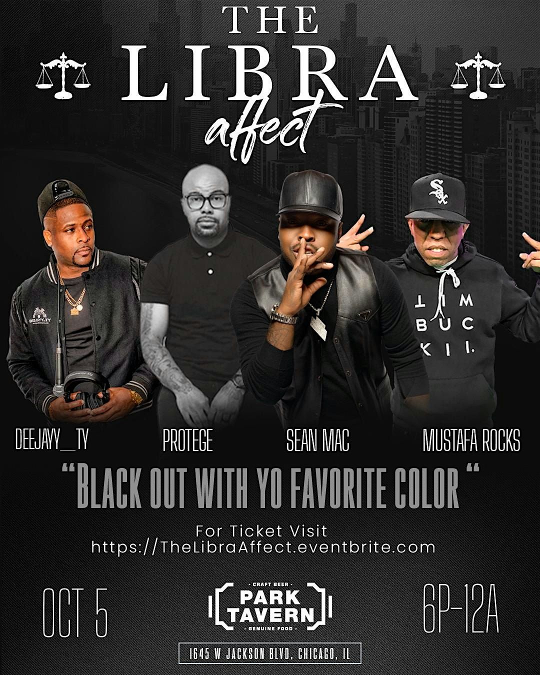 Black out With Your Favorite Color