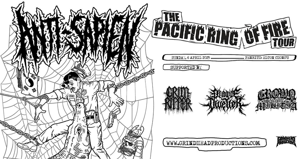 Anti-Sapien (USA) - The Pacific Ring Of Fire Tour - Penrith