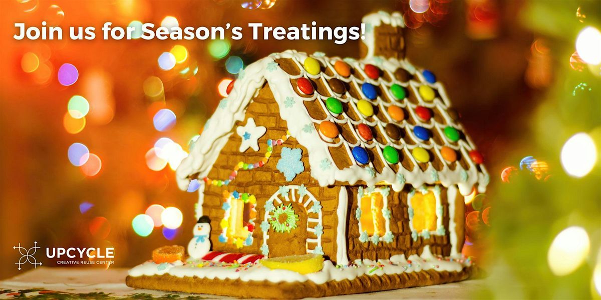 Season's Treatings: Decorate Gingerbread Houses with UpCycle