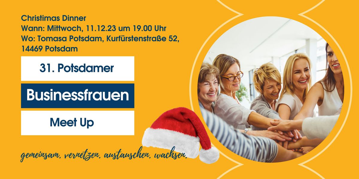 31.  Potsdamer Businessfrauen Meetup (Weihnachtsedition)