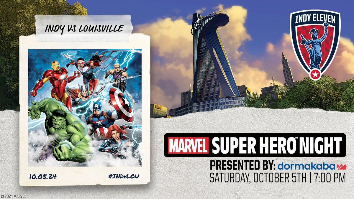 Marvel Super Hero Night vs Louisville City FC