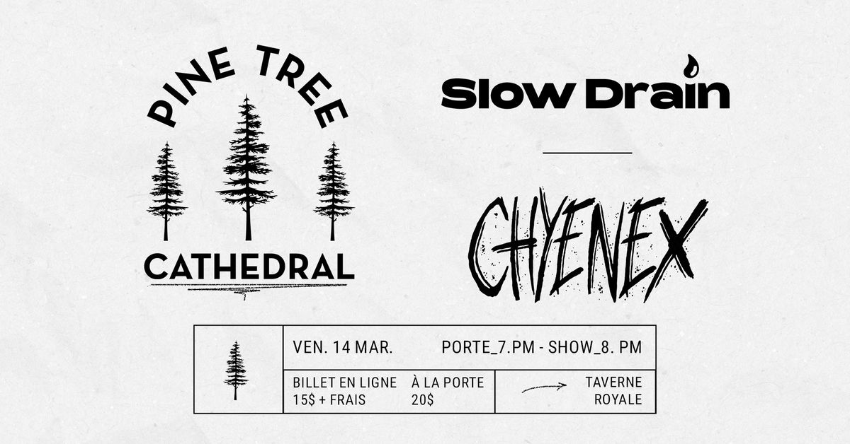 Pine Tree Cathedral x SlowDrain x Chyenex