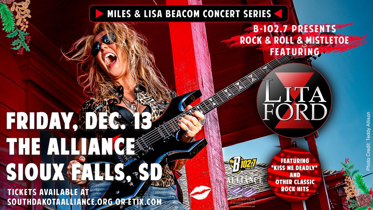 B-102.7 Presents: Rock & Roll & Mistletoe ft. Lita Ford