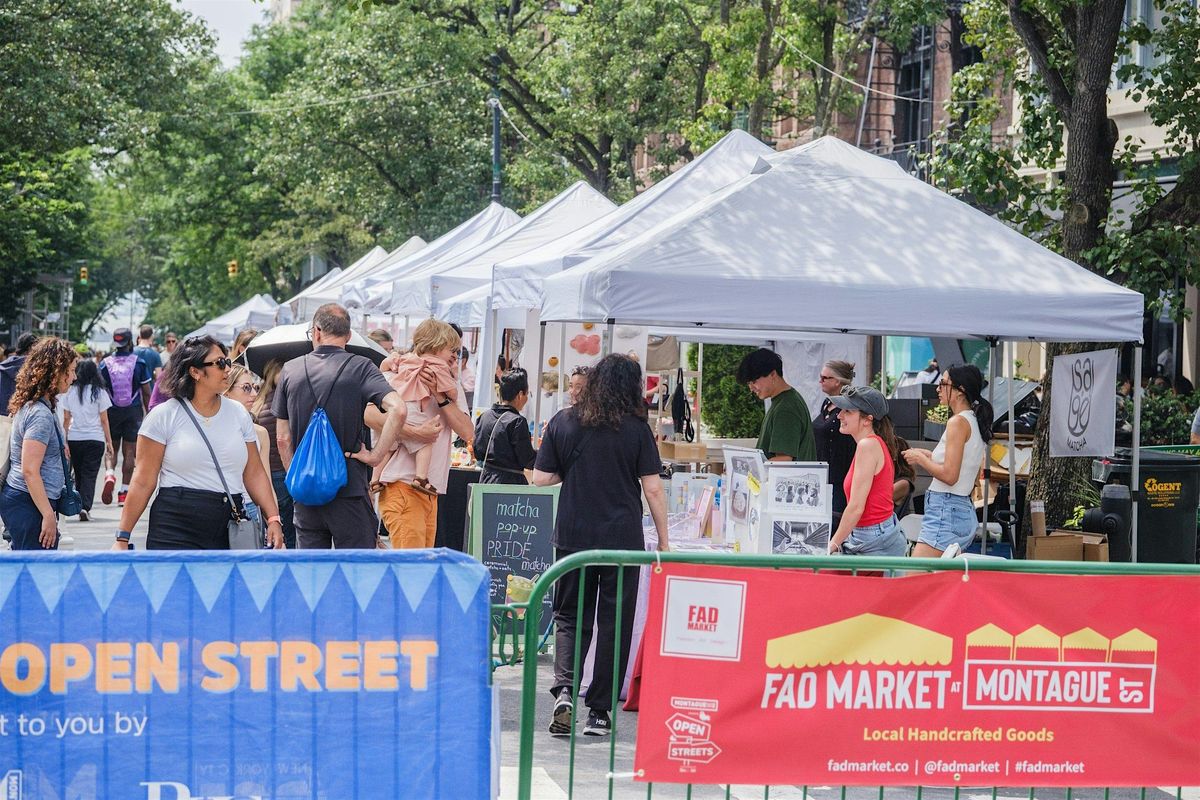 FAD Market at Open Streets on Montague