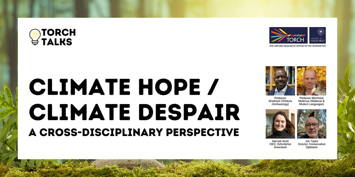 Climate Hope\/Climate Despair: a cross-disciplinary perspective