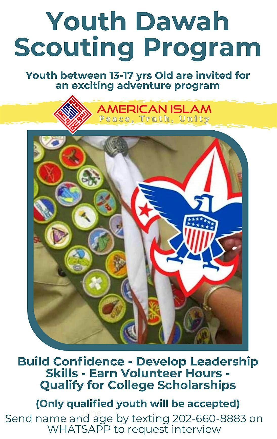 Youth Empowerment Scouting Program, Masjid Al-Malik - Islamic Society ...