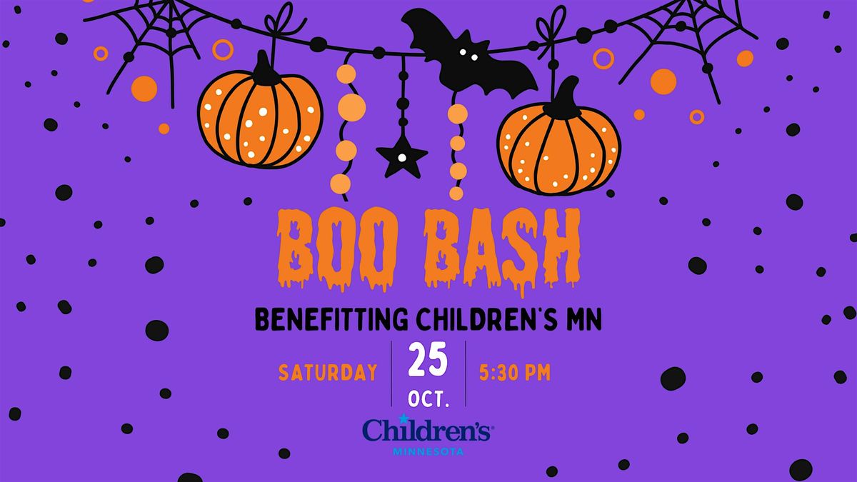 3rd annual Boo Bash Benefit for Children's MN