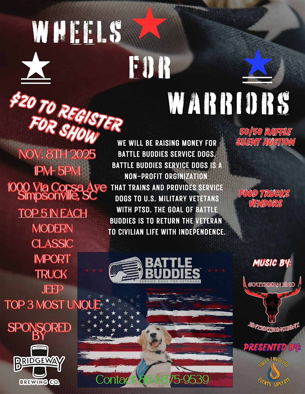 2nd Annual Wheels for Warriors