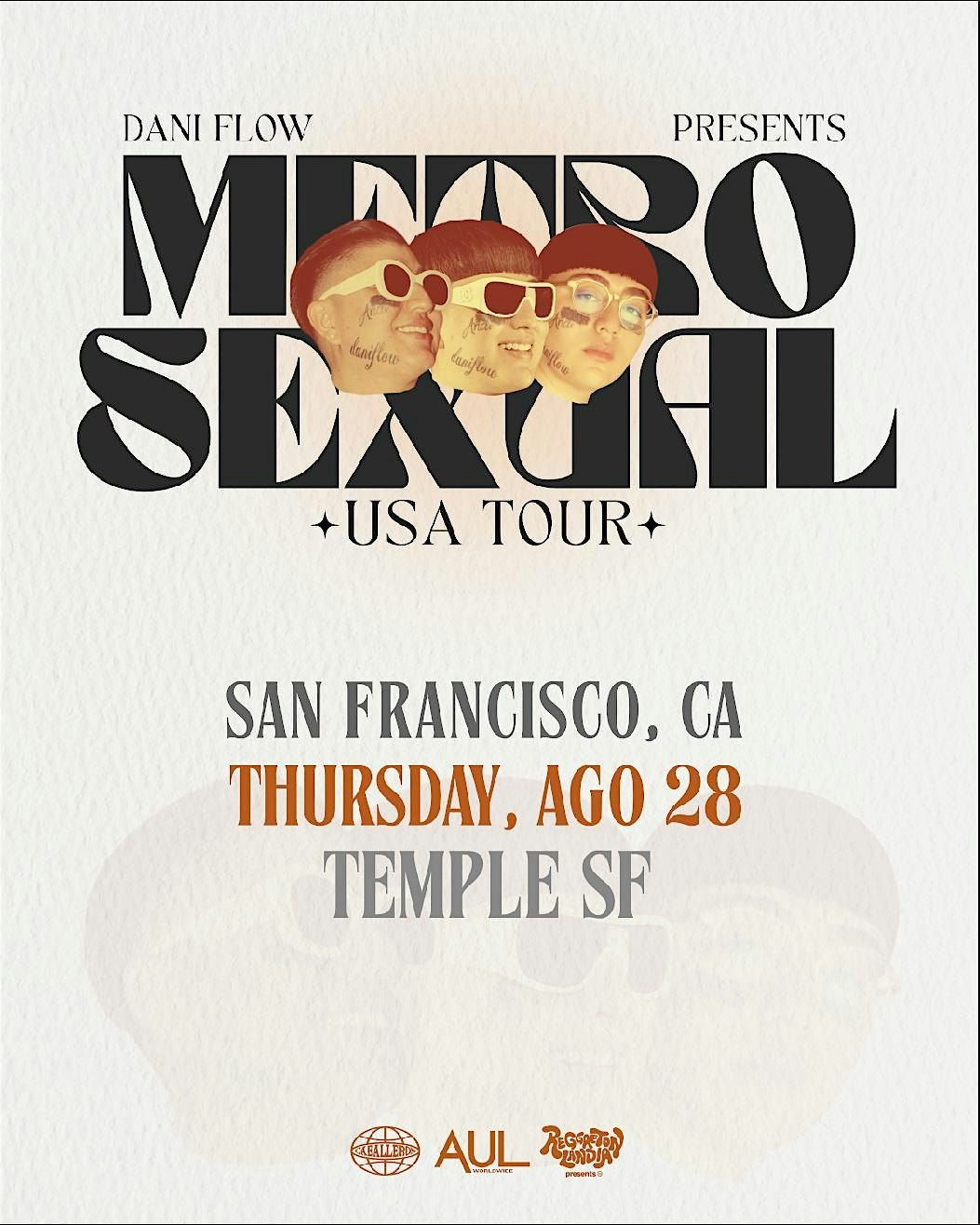 Dani Flow @ Temple SF with Reggaetonlandia (21+)