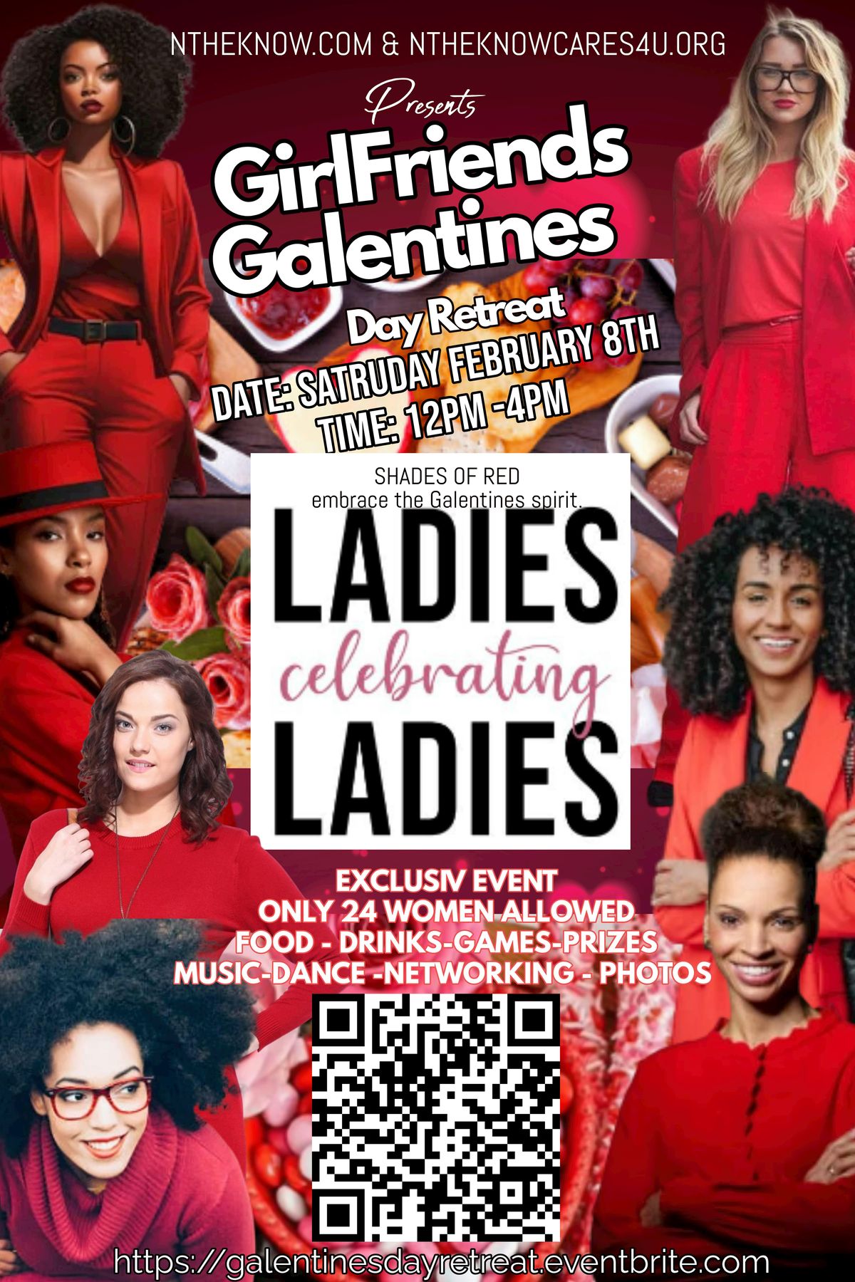 Girlfriends Galentines Day Retreat February 8th