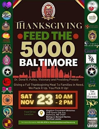 Feed 5,000 Baltimore