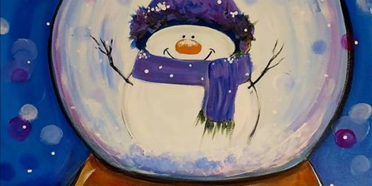 Magical Snowglobe - Paint and Sip by Classpop!\u2122