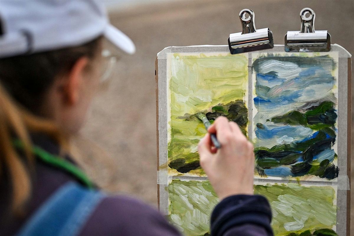 Helena Traill 'en plein air': Artist Demo