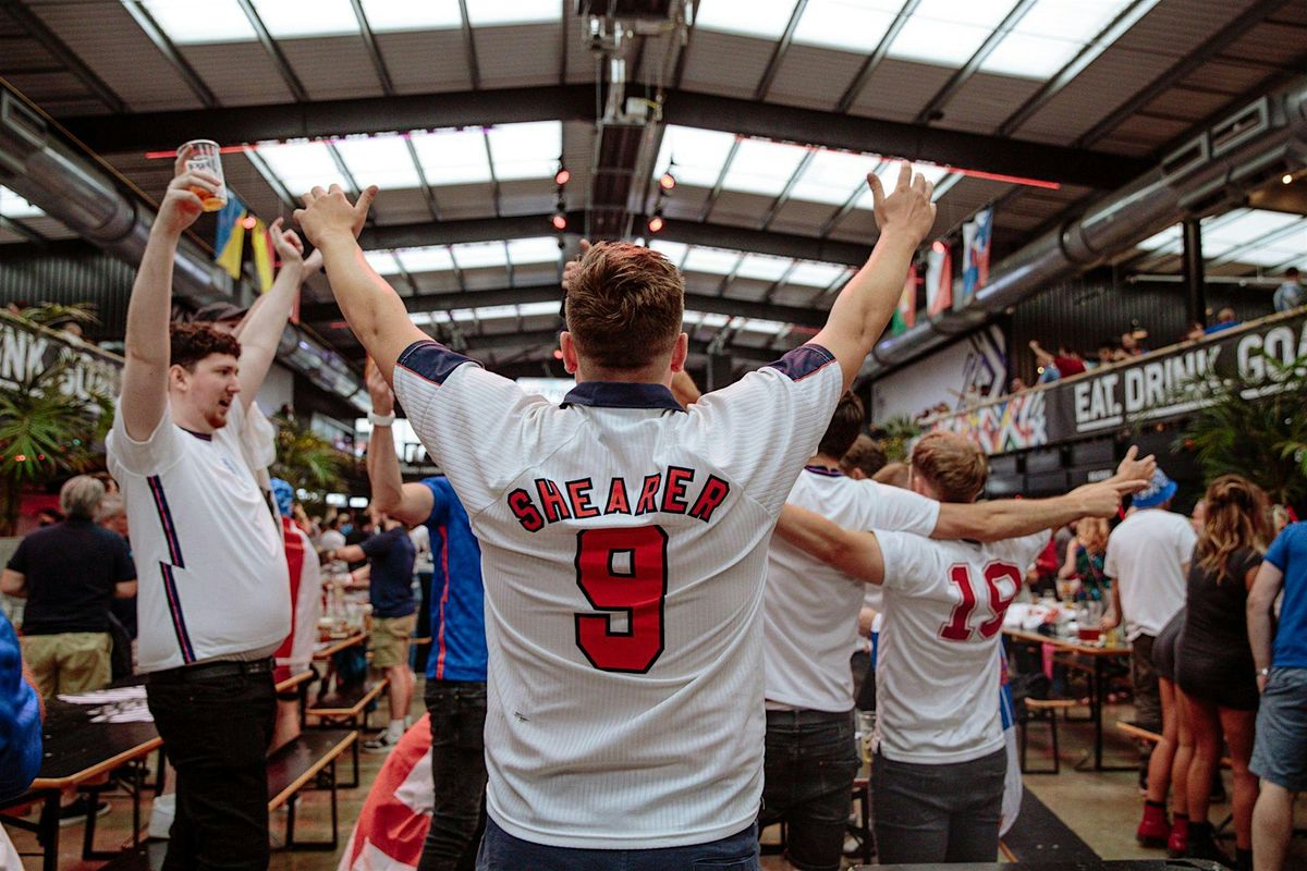 ENGLAND FANPARK: ENGLAND V SERBIA