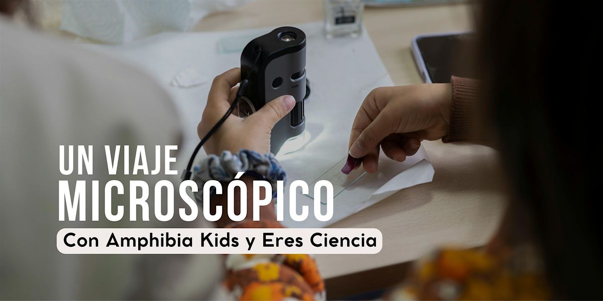 Taller Un Viaje Microsc\u00f3pico para familias | Mercado de Motores