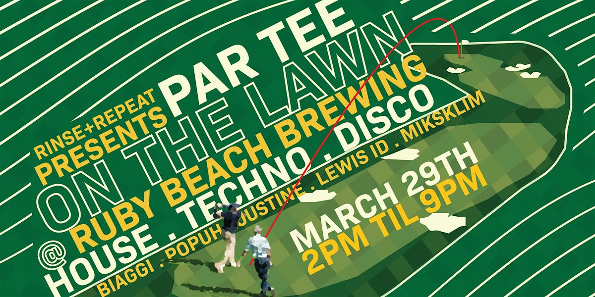 PAR TEE ON THE LAWN