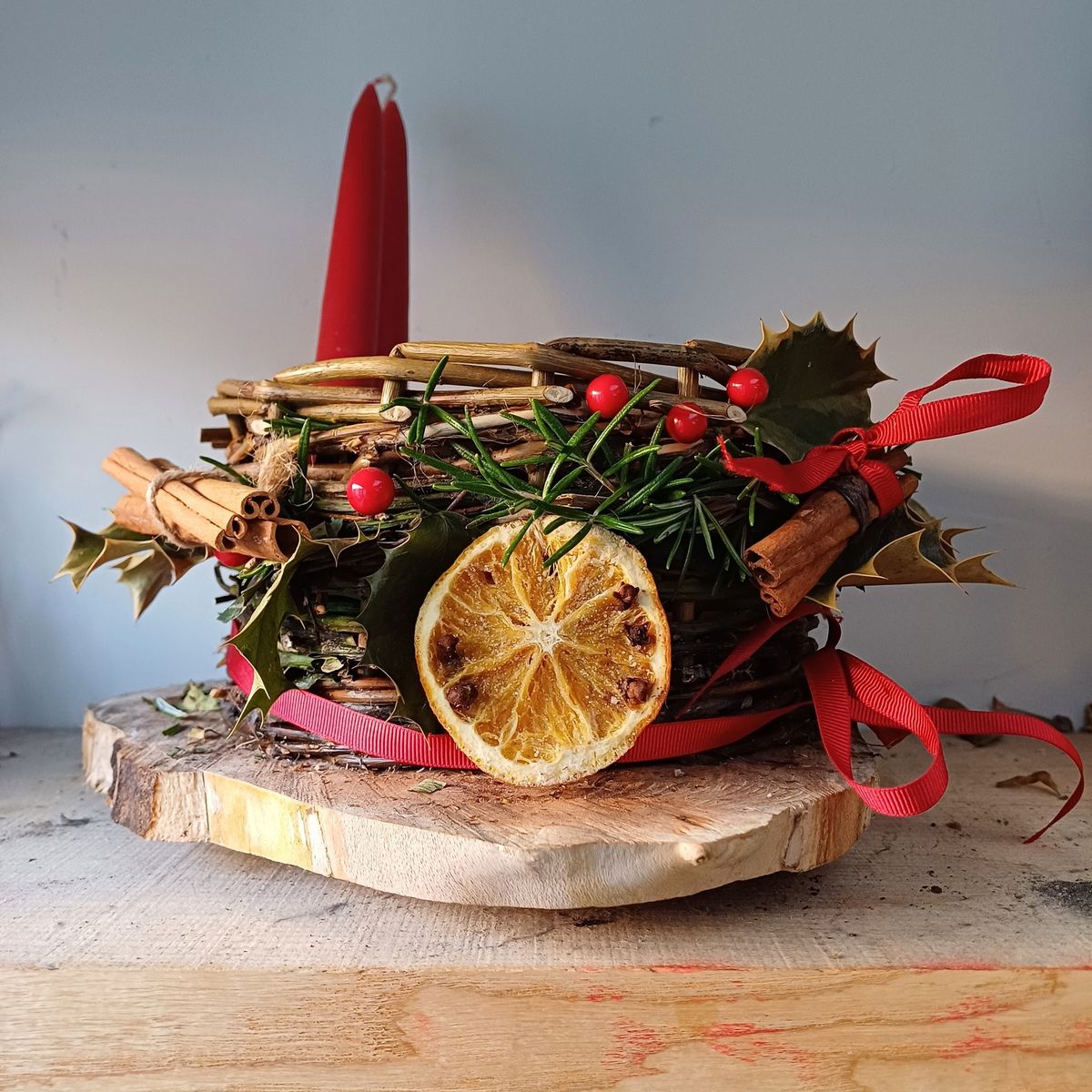 Festive Basket Making