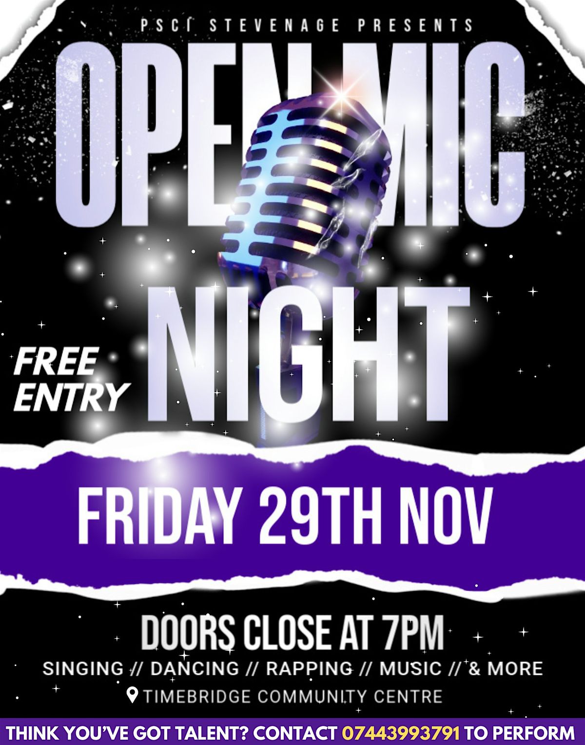 Open Mic Night Live