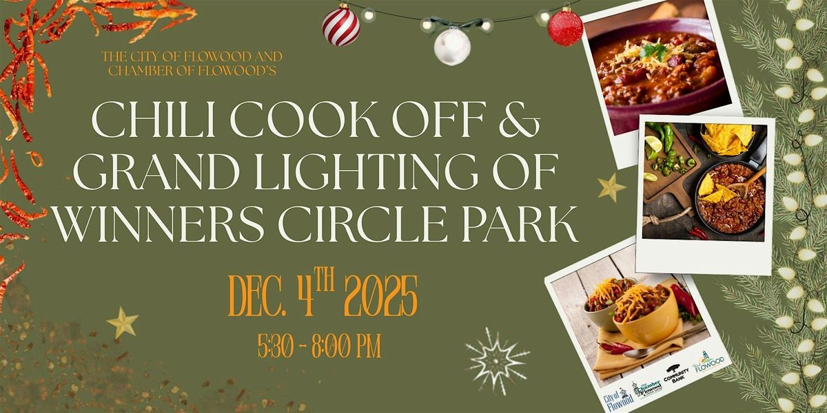 2025  Chili Cook-Off & Grand Lighting of the Park
