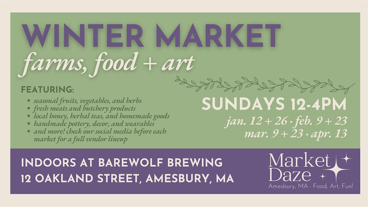 Amesbury Winter Market