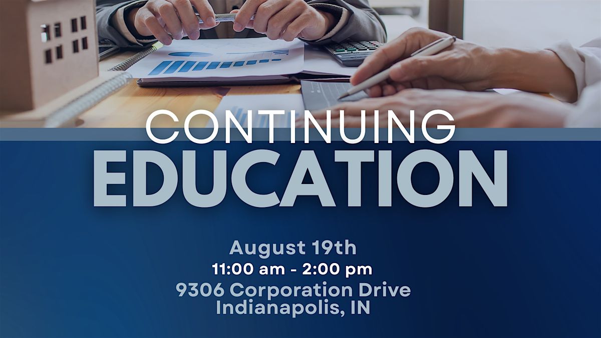 Continuing Education Hosted By Davis Homes