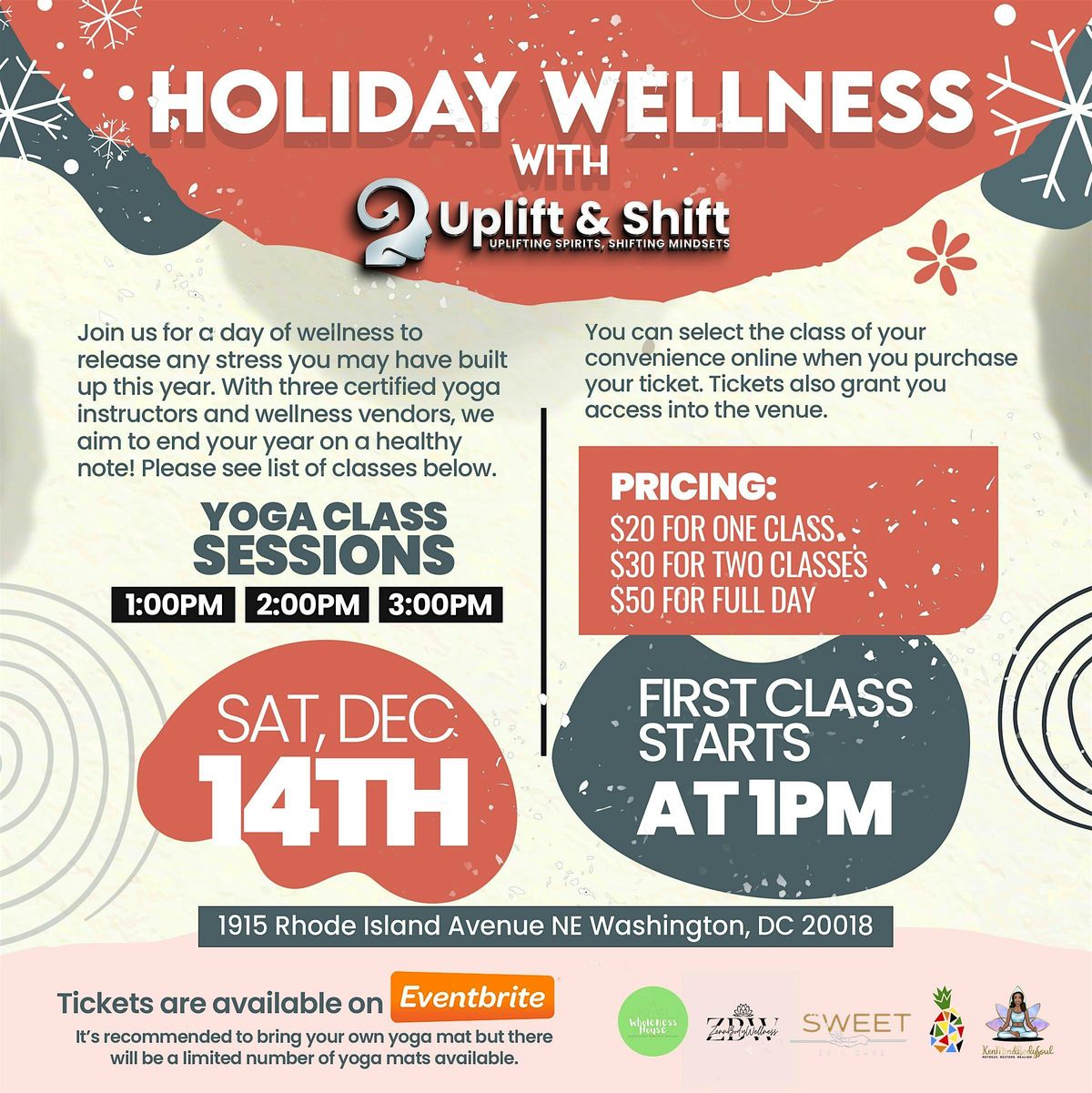 Holiday Wellness With Uplift & Shift