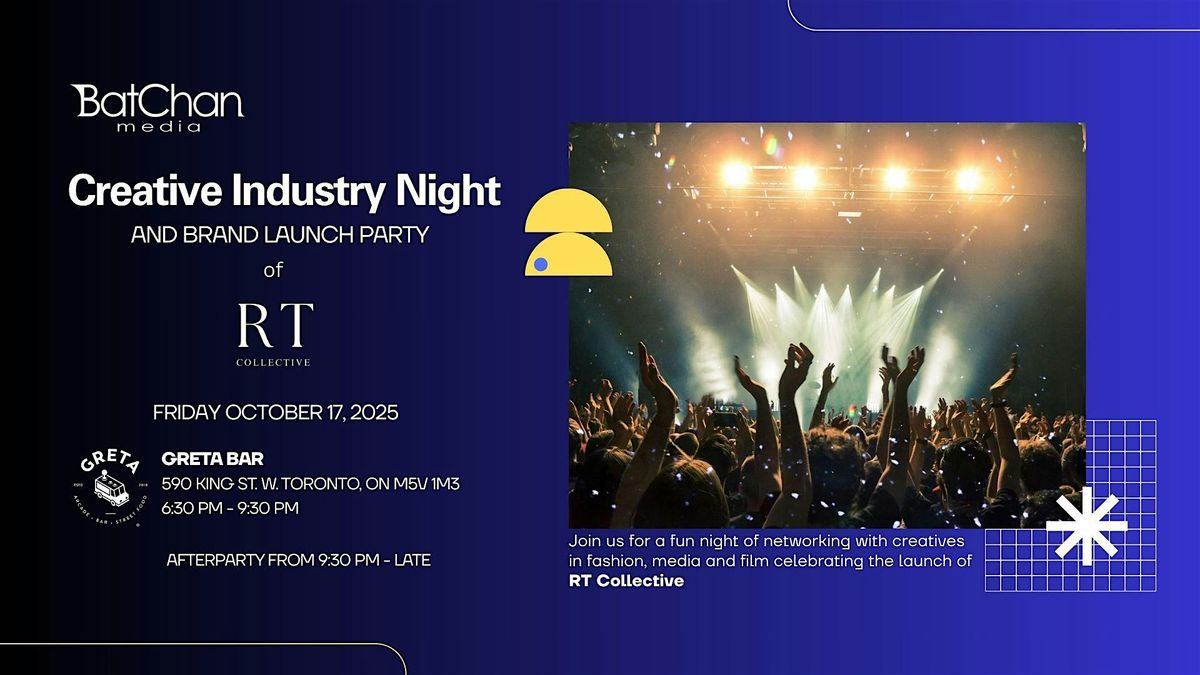 Creative Industry Night & Brand Launch Party