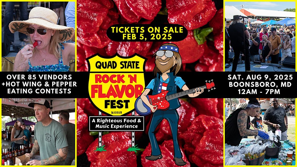 Quad State Rock 'N Flavor Fest 2025