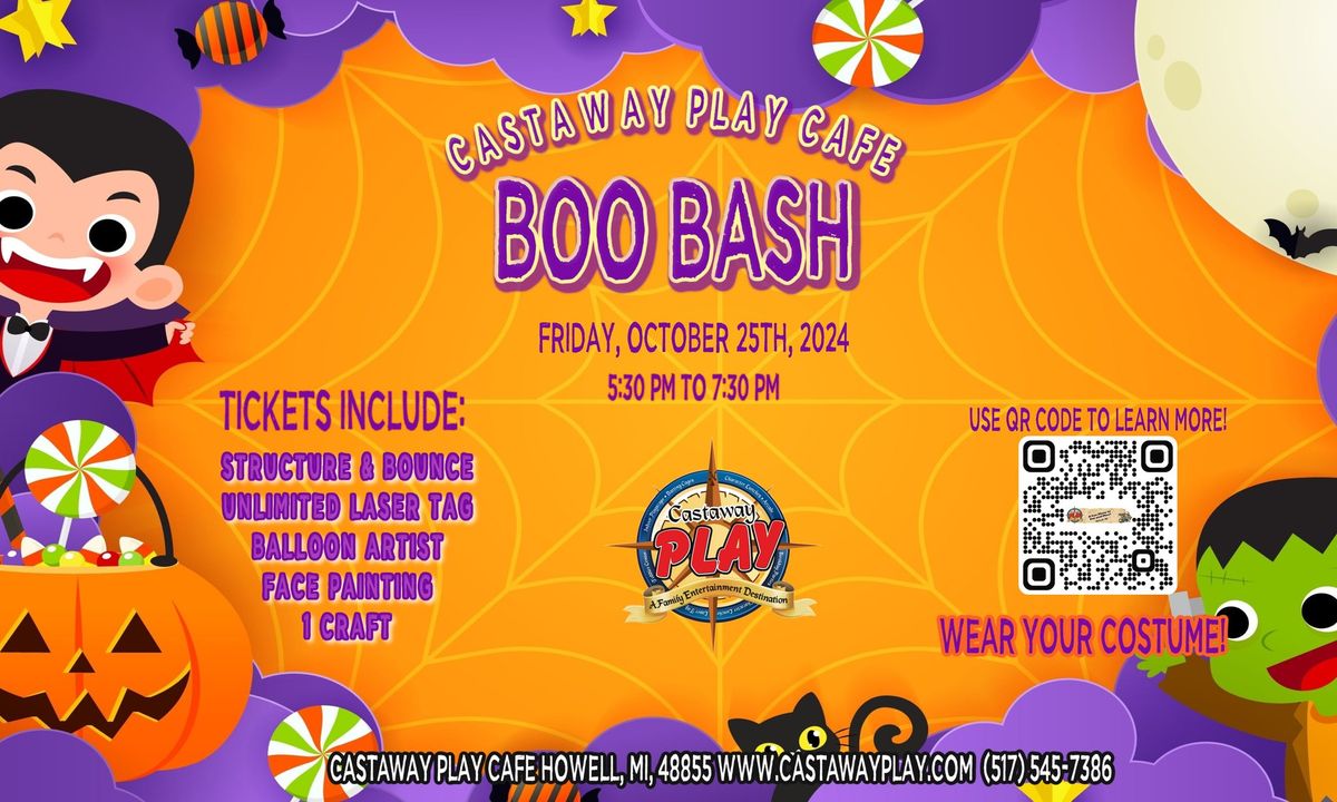 Castaway Play Cafe's Boo Bash