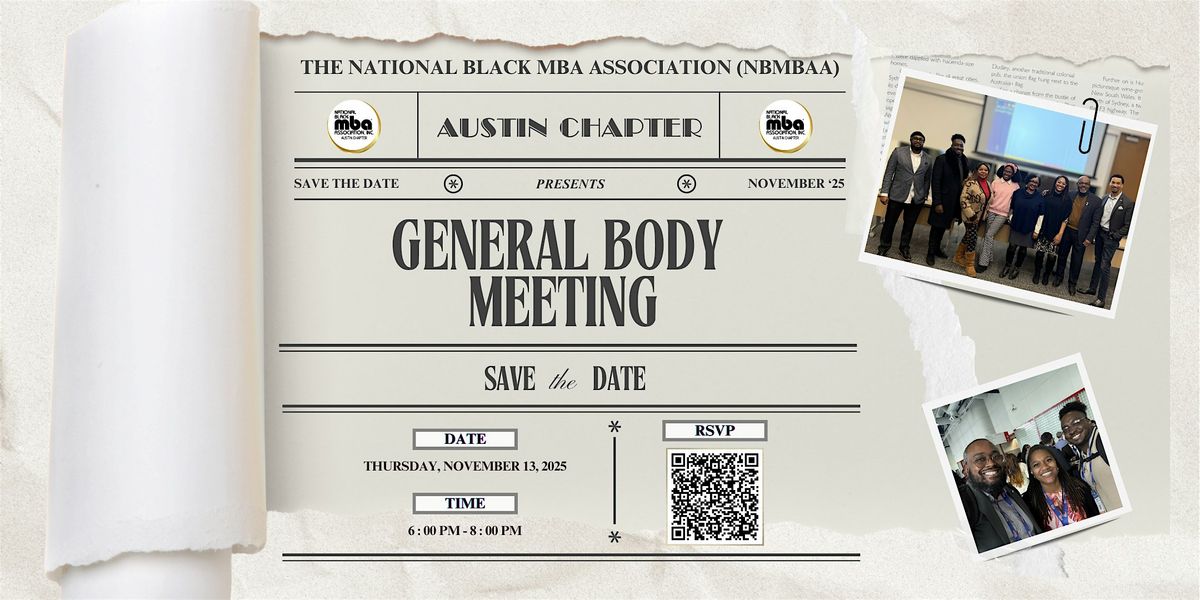 General Body Meeting