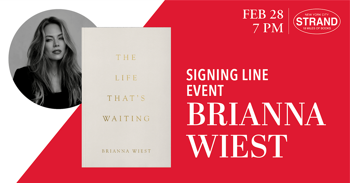 Brianna Wiest: The Life That's Waiting - Signing Line Event