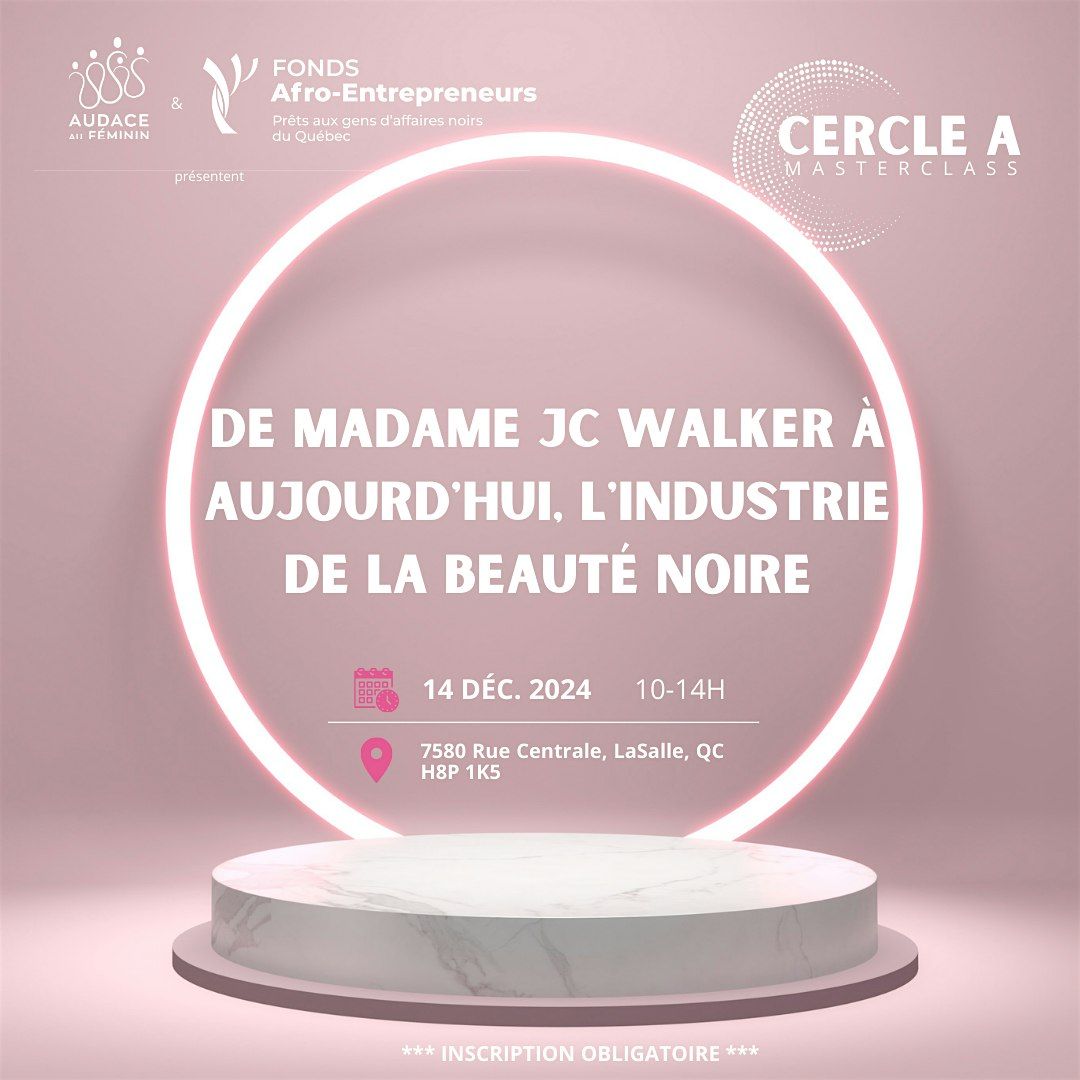 De Madame JC Walker \u00e0 aujourd'hui, l'industrie de la beaut\u00e9 noire