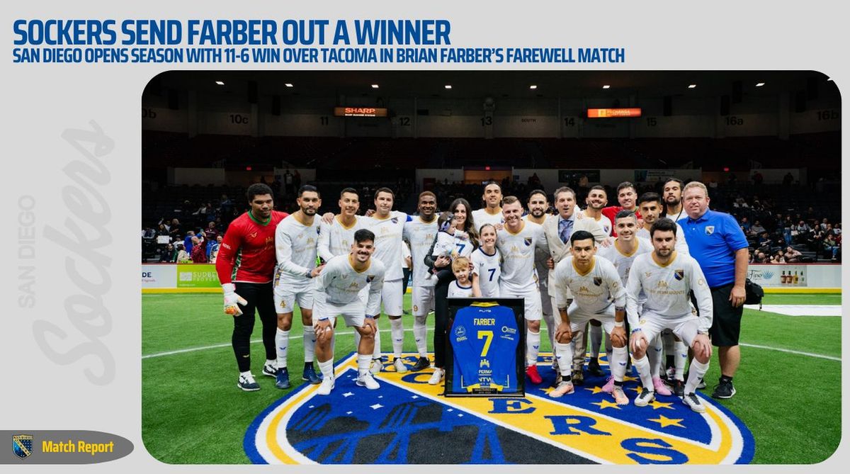 San Diego Sockers at Tacoma Stars