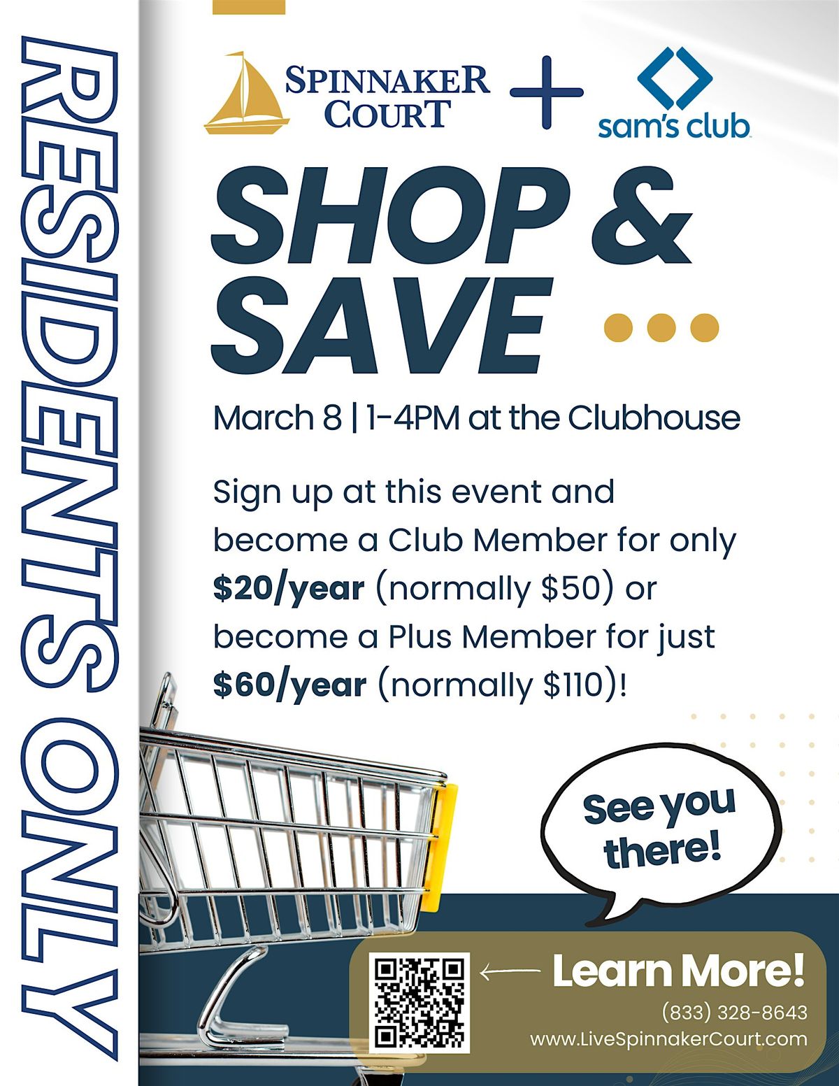 Spinnaker Court + Sam's Club Shop & Save