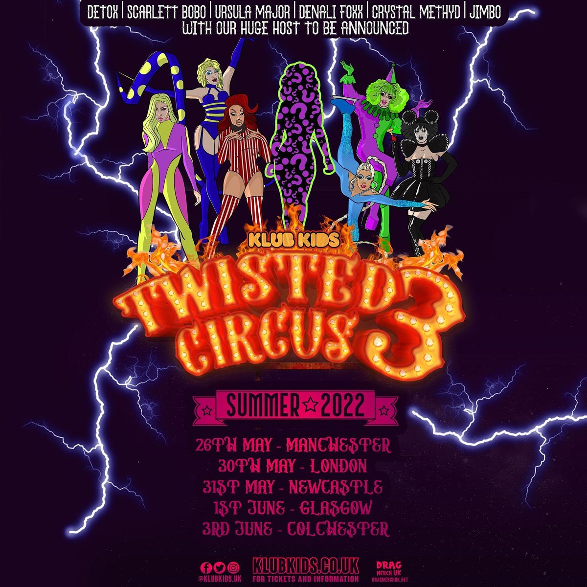 KLUB KIDS MANCHESTER presents TWISTED CIRCUS 3 (ages 14+)