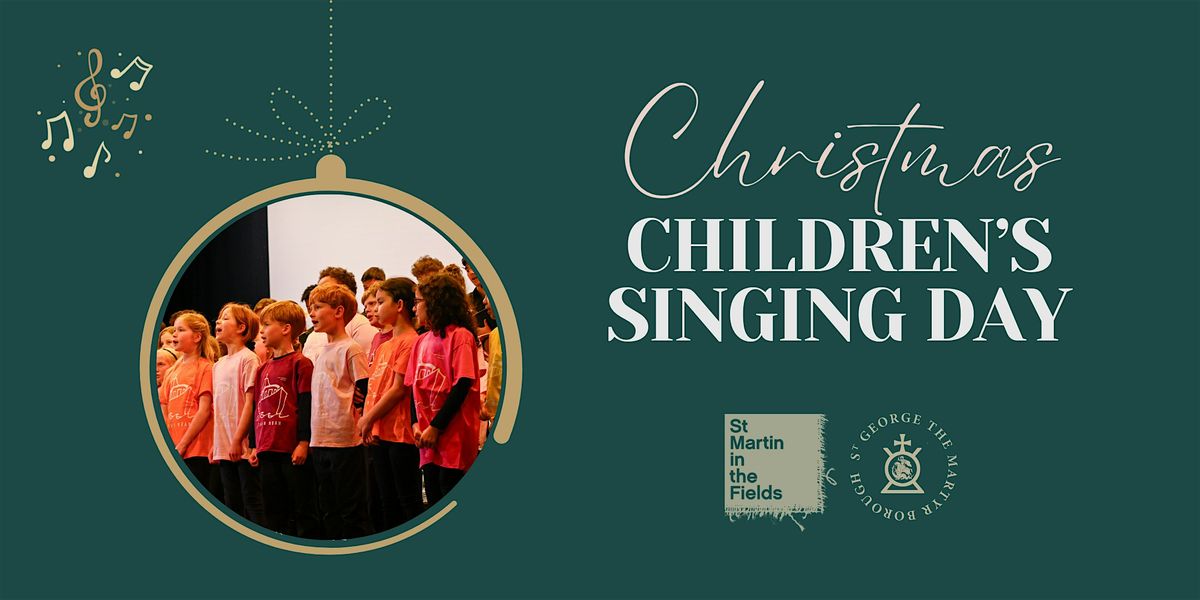 Free Children's Singing Day (Ages 8-13)