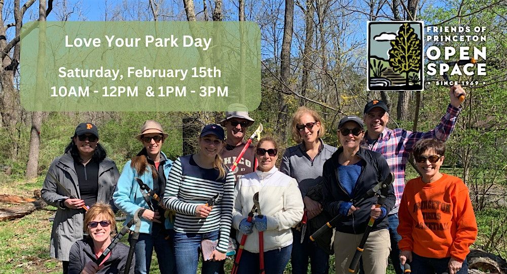 LOVE Your Park Day Volunteer Session \/\/ 2.15.25