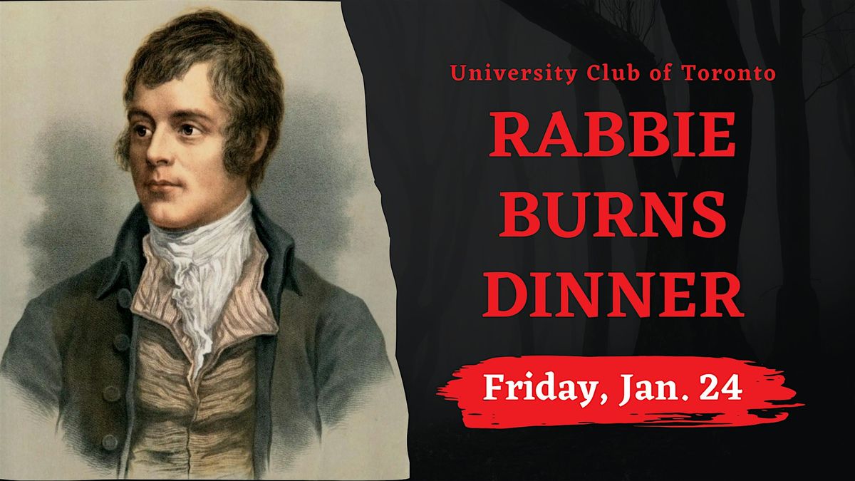 Rabbie Burns Dinner 2025