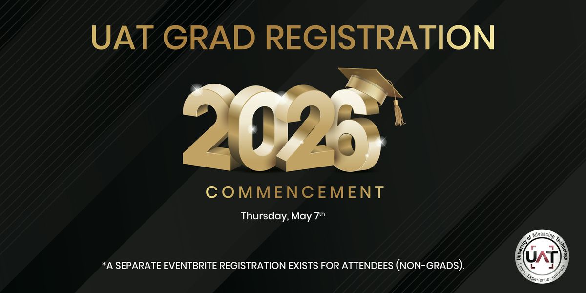 GRADUATE REGISTRATION  - 2026 UAT COMMENCEMENT