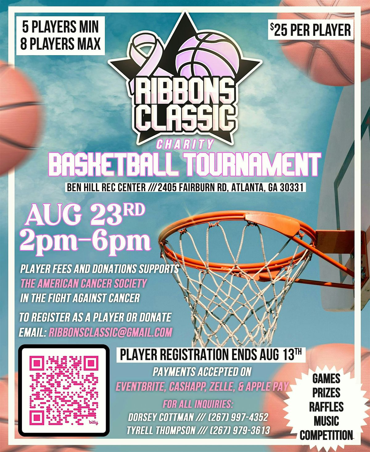 "Ribbons Classic" Charity Basketball Tournament