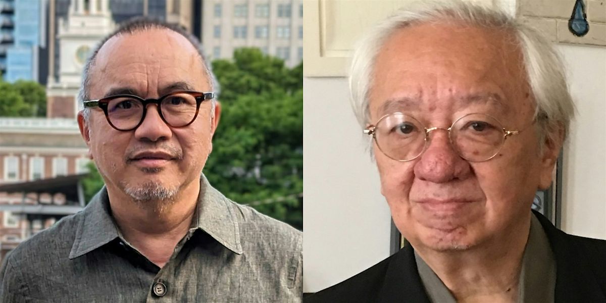 A Couple of Old Chinese Guys Talking About Art