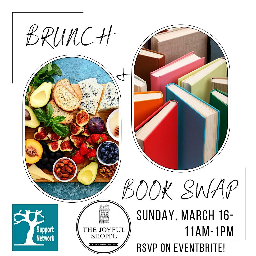 Brunch and Book Swap - Now at the Joyful Shoppe!