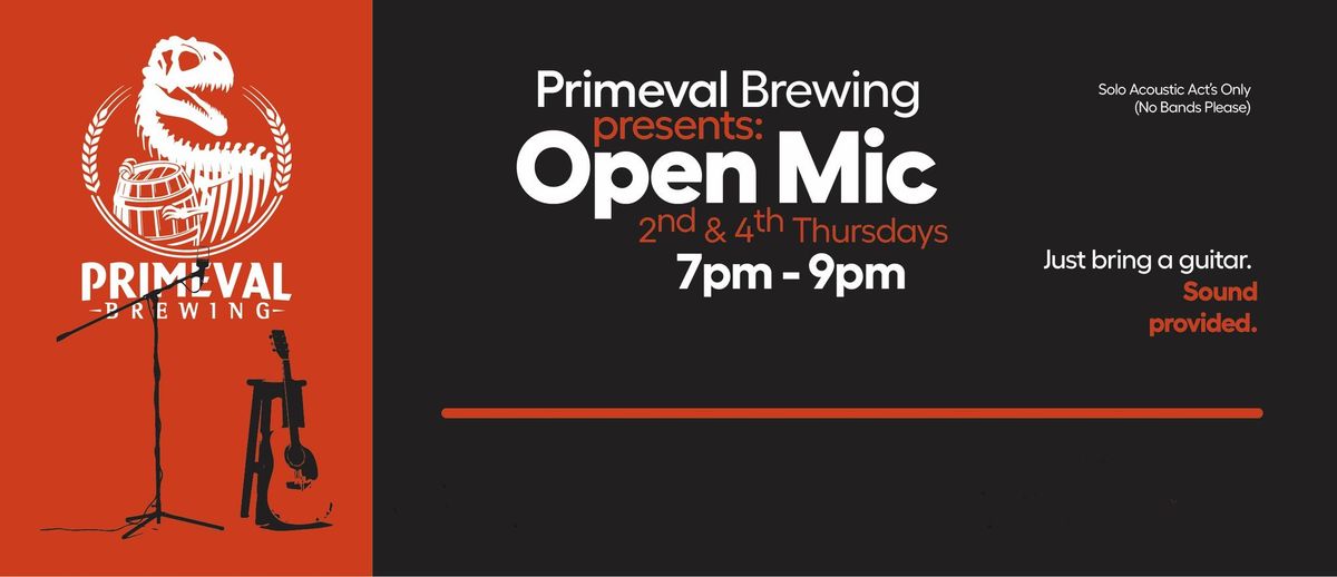 Open Mic Night at Primeval