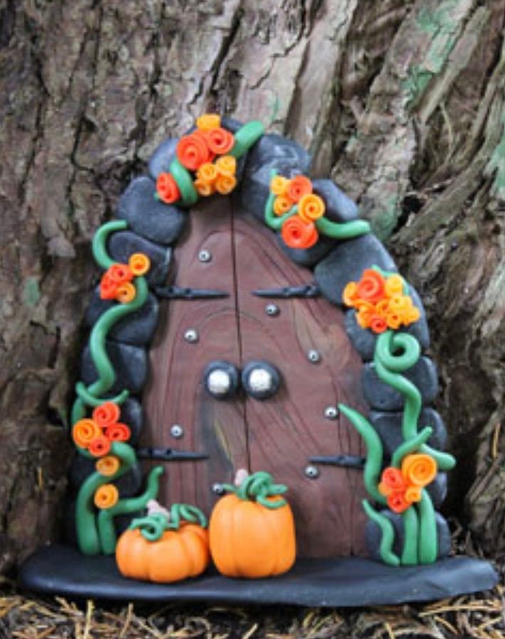 Polymer Clay Spooky Fairy Door Workshop 