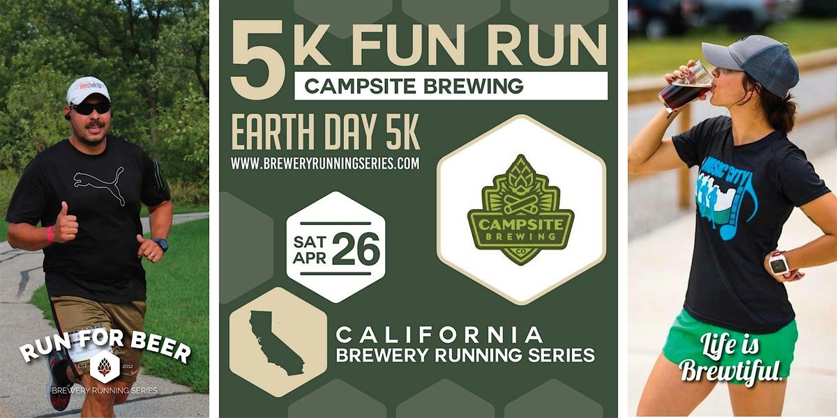 5k Beer Run x Campsite Brewing | 2025 CA Brewery Running Series