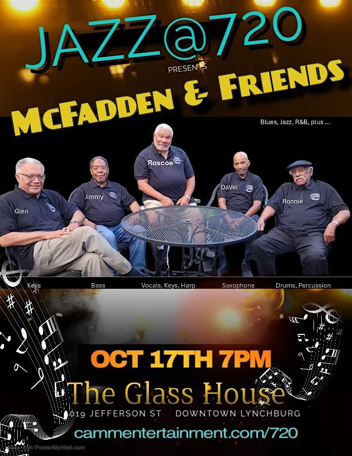 Jazz@720 presents McFadden & Friends